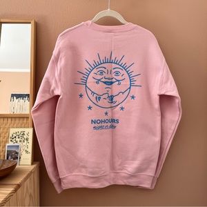 Pink Graphic Sweatshirt